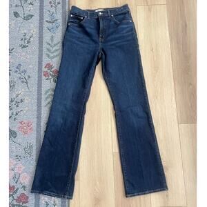 Madewell Tall Relaxed Bootcut Dark Wash Jeans